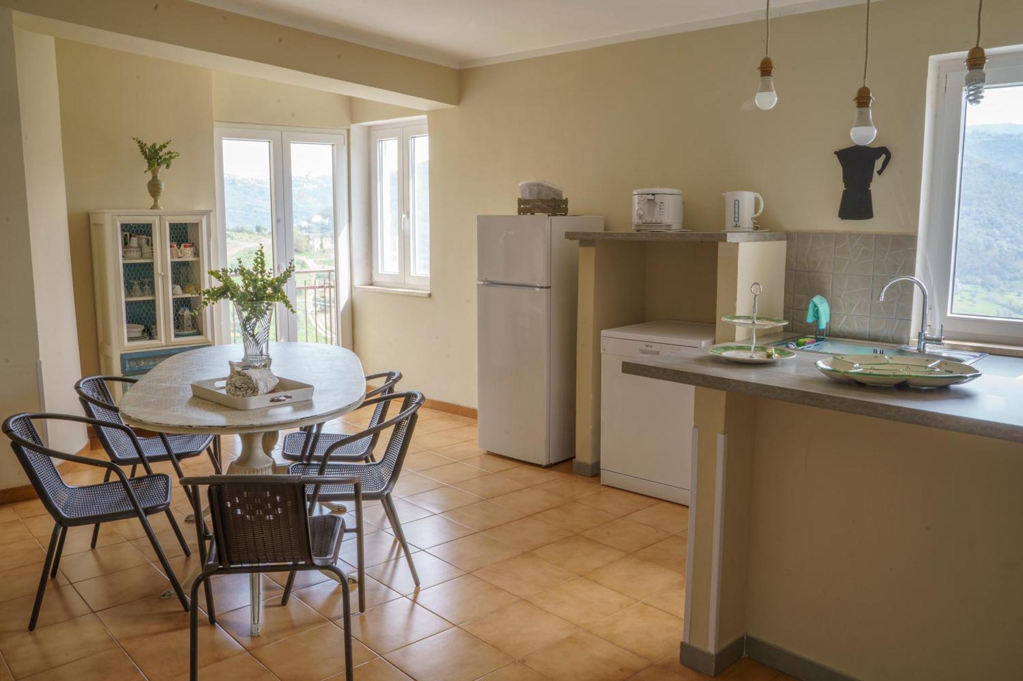Il Panorama Housing Cilento Aparthotel Santa Maria di Castellabate Ngoại thất bức ảnh